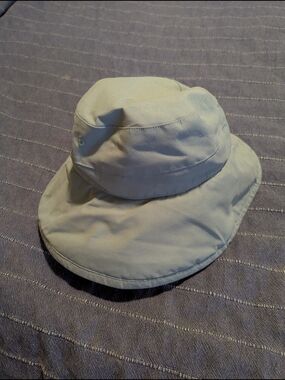 Wide Brim Sun Hat - Light Blue